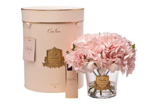 Диффузор Hydrangea&Rosebud pink , спрей White Gardenia+Rose oud 2*10ml в упак. (TT-00012718)