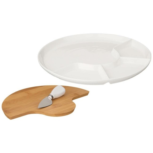 Менажница lefard "native" 4 секции 27*27*2 см, нож металл. для сыра Lefard (587-168) Менажница lefard "native" 4 секции 27*27*2 см, нож металл. для сыра Lefard (587-168)