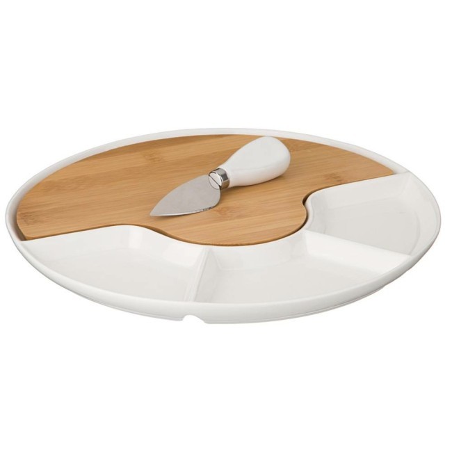 Менажница lefard "native" 4 секции 27*27*2 см, нож металл. для сыра Lefard (587-168) Менажница lefard "native" 4 секции 27*27*2 см, нож металл. для сыра Lefard (587-168)