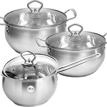 Набор посуды 6пр 1,7+2,3+3,0 л Mayer&Boch (31006) Набор посуды 6пр 1,7+2,3+3,0 л Mayer&Boch (31006)
