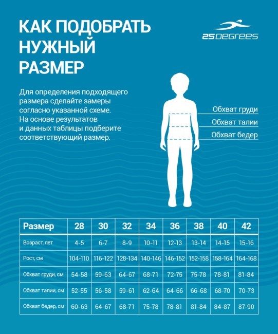 Шорты для плавания 25DEGREES Sailor Navy/Orange, полиэстер, детский (2114092)