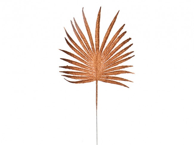 Изделие декоративное "пальмовый лист" длина=27см. бронза Lefard (241-2310)