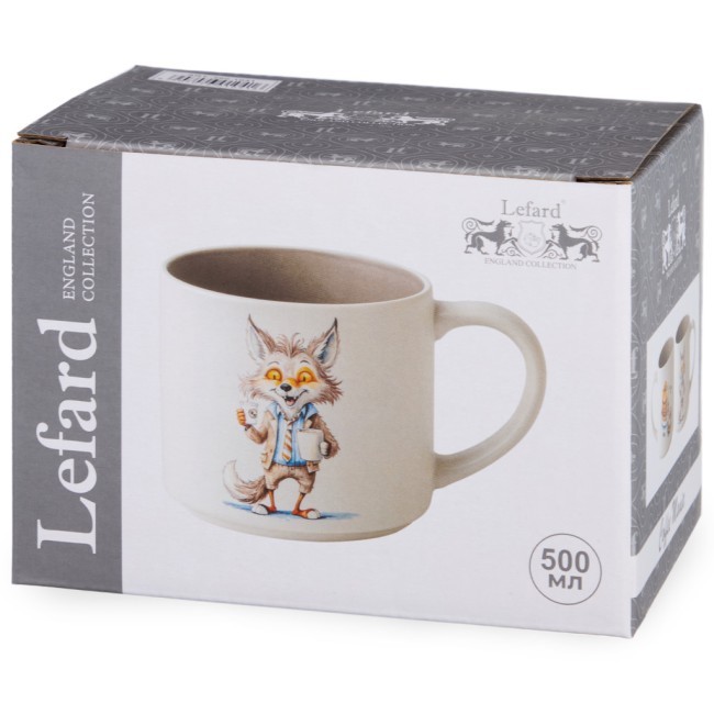 Кружка lefard "crazy coffee" 500мл Lefard (260-1041) Кружка lefard "crazy coffee" 500мл Lefard (260-1041)