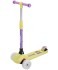 БЕЗ УПАКОВКИ Самокат 3-х колесный Juicy R, 120/80 мм, желтый/фиолетовый (2106806)