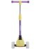 БЕЗ УПАКОВКИ Самокат 3-х колесный Juicy R, 120/80 мм, желтый/фиолетовый (2106806)