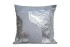 Подушка с принтом и бисером "Фолио" серый 45*45 (TT-00014434)