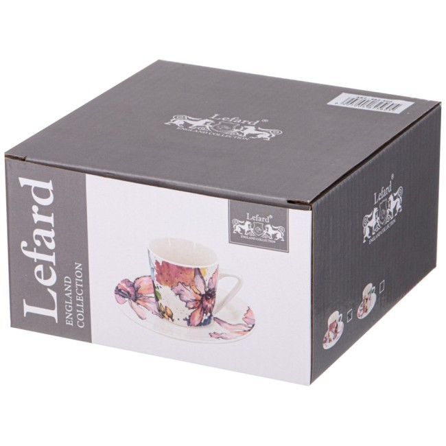 Чайная пара "орхидея" 250 мл 16,*16*9см Lefard (482-560)