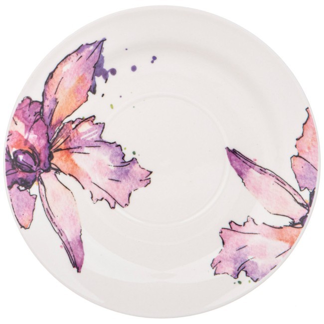 Чайная пара "орхидея" 250 мл 16,*16*9см Lefard (482-560)