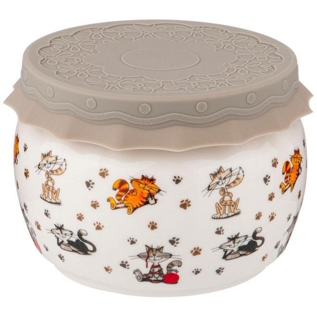 Банка с силиконовой крышкой lefard "веселые друзья" 500 мл Lefard (359-576)