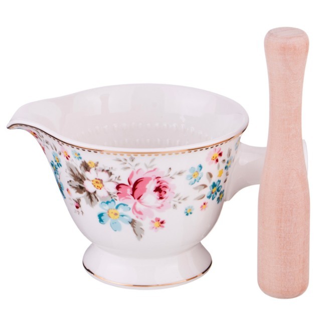 Ступка с пестиком lefard "мадемуазель кики" 16*11*9 см Lefard (54-388)