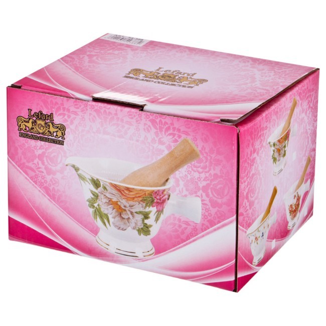 Ступка с пестиком lefard "мадемуазель кики" 16*11*9 см Lefard (54-388)