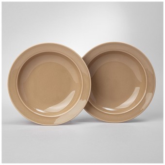 Набор тарелок суповых lefard tint 22,5 см (мокко) 2 шт. Lefard (48-839-1)