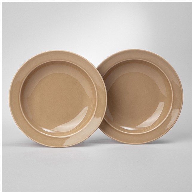 Набор тарелок суповых lefard tint 22,5 см (мокко) 2 шт. Lefard (48-839-1)