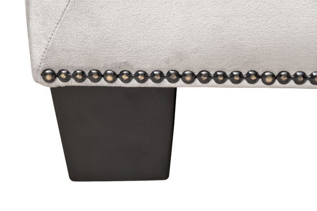 Диван Sanremo трехмест. велюр св.серый Colt030 201*86*74см (TT-00012440)