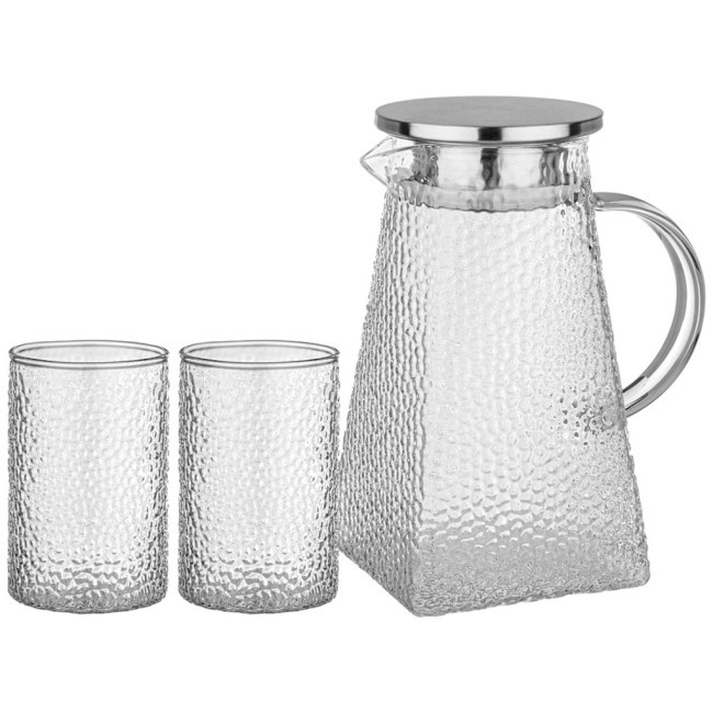 Набор кувшин 1,2 л  и 2 стакана 300 мл Agness (887-164)