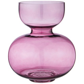 Ваза "fusion" violet диаметр 23см высота 25см Lefard (182-1028)