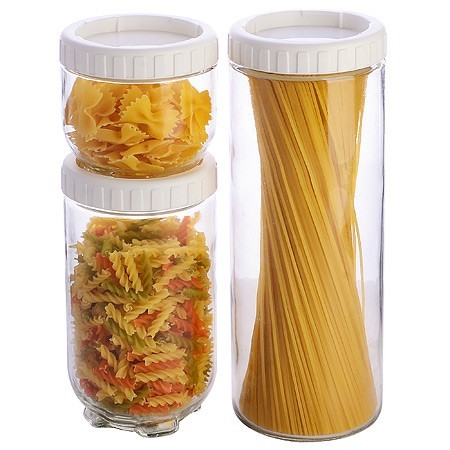 Набор 3 банок для сыпучих Lovwish Mayer&Boch (31203) Набор 3 банок для сыпучих Lovwish Mayer&Boch (31203)