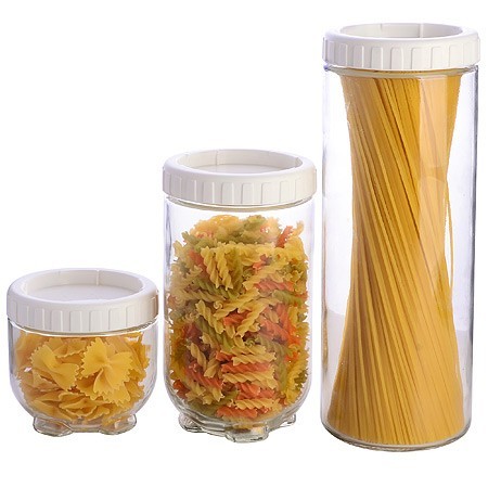 Набор 3 банок для сыпучих Lovwish Mayer&Boch (31203) Набор 3 банок для сыпучих Lovwish Mayer&Boch (31203)