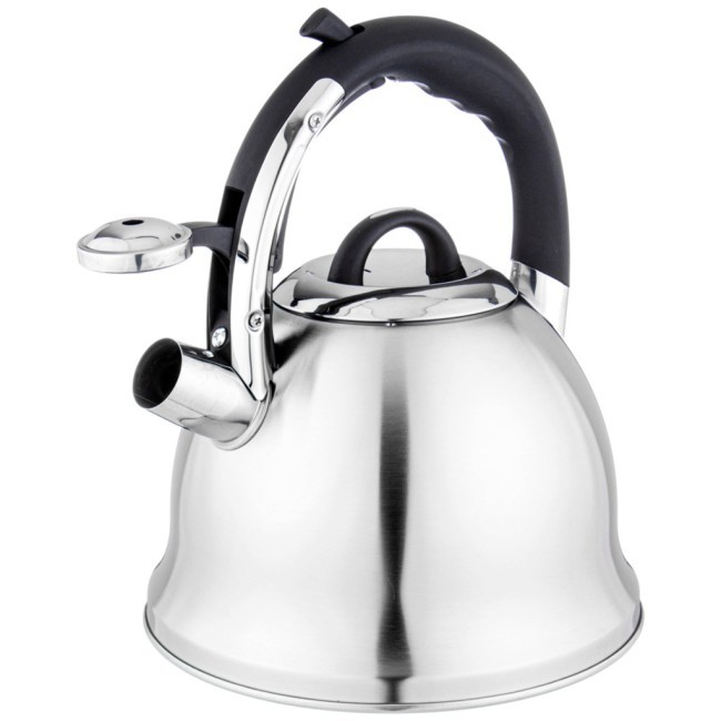 Чайник agness со свистком 3,0 л нжс, термоаккумулирующее дно, индукция Agness (937-880)