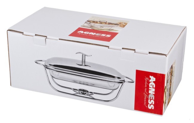 Мармит agness 1,6 л, 41.5 x19 x13.5 см Agness (907-202) Мармит agness 1,6 л, 41.5 x19 x13.5 см Agness (907-202)