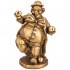 Фигурка декоративная "клоун с шарами" н-23см,l-17см,w-17 см цвет: бронза с позолотой Lefard (169-879)
