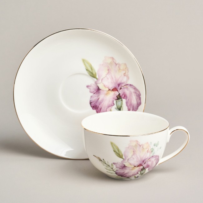 Чайный сервиз lefard "irises" на 6 пер. 14 пр. Lefard (590-611) Чайный сервиз lefard "irises" на 6 пер. 14 пр. Lefard (590-611)