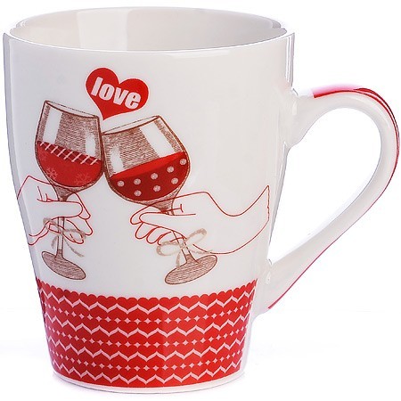 Кружка 340мл LOVE Story LR (9-25974-4)