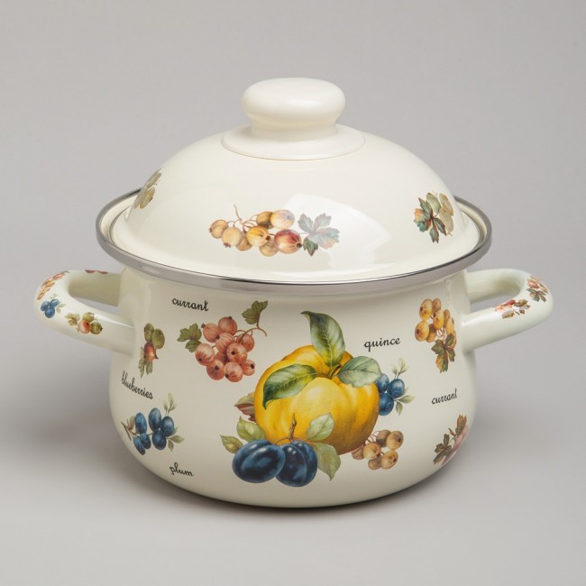 Набор кастрюль agness эмалированных серия "фрукты", 4пр. 1,5л и 2,8л, 16х10см, 20х12см Agness (934-703) Набор кастрюль agness эмалированных серия "фрукты", 4пр. 1,5л и 2,8л, 16х10см, 20х12см Agness (934-703)