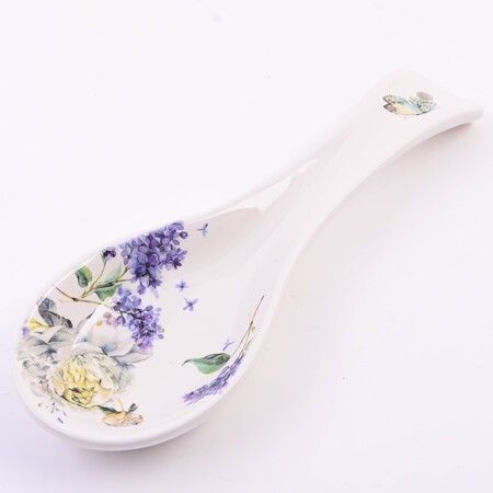 Подставка под ложку 22,3см Букет фантазий доломит LR (60205) Подставка под ложку 22,3см Букет фантазий доломит LR (60205)