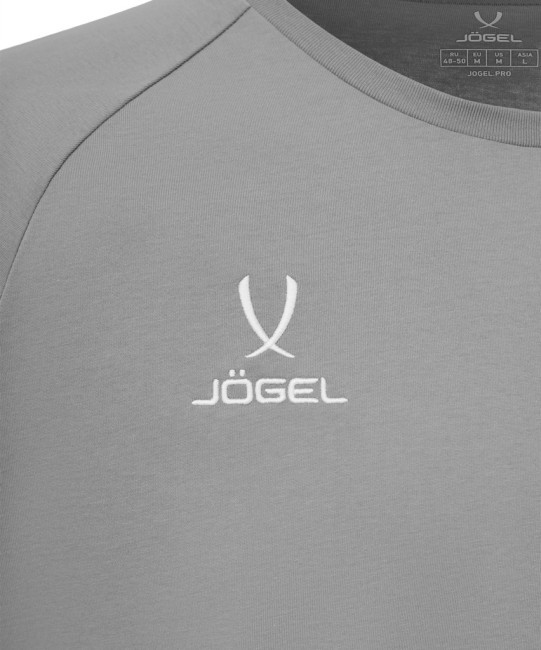 Футболка JOGEL ESSENTIAL CVC Tee, серый (2116709) Футболка JOGEL ESSENTIAL CVC Tee, серый (2116709)