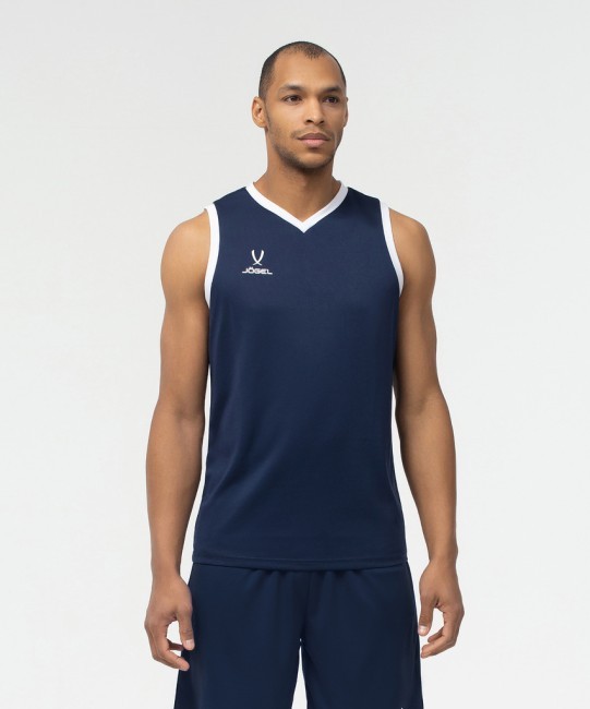 Майка баскетбольная JÖGEL CAMP Basic, темно-синий (1619147) Майка баскетбольная JÖGEL CAMP Basic, темно-синий (1619147)