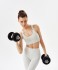 Диск обрезиненный Starfit BB-202 d=26 мм, стальная втулка, черный, 0,5 кг (998367)