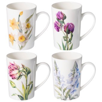 Набор кружек lefard "sentiment" 4 шт. 425 мл Lefard (415-2301) Набор кружек lefard "sentiment" 4 шт. 425 мл Lefard (415-2301)