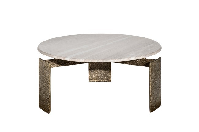 Стол журнальный мраморный d100*45см (TT-00014986)