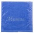 Полотенце махровое "михаил" 50*90 см. 100% хлопок голубое SANTALINO (850-111-10)