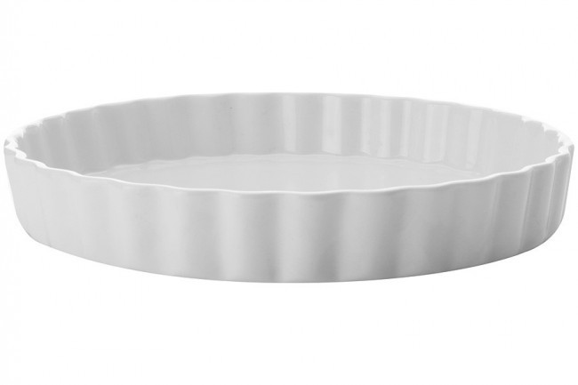 Блюдо круглое д/выпечки (Киш) Белая коллекция в подарочной упаковке - MW602-AA05017 Maxwell & Williams