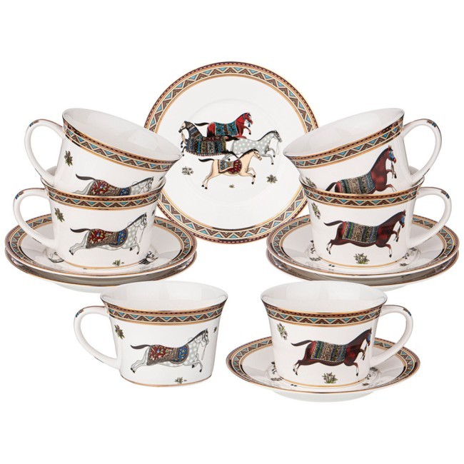 Кофейный набор lefard "passage" на 6 пер. 12 пр. 180 мл Lefard (760-045) Кофейный набор lefard "passage" на 6 пер. 12 пр. 180 мл Lefard (760-045)