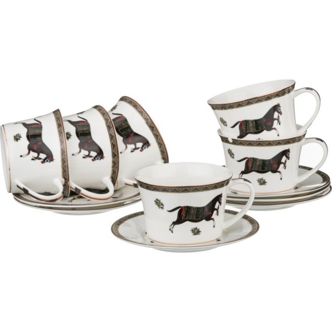 Кофейный набор lefard "passage" на 6 пер. 12 пр. 180 мл Lefard (760-045) Кофейный набор lefard "passage" на 6 пер. 12 пр. 180 мл Lefard (760-045)