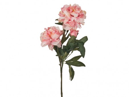 Цветок искусственный "пион" длина=90 см Lefard (23-573)