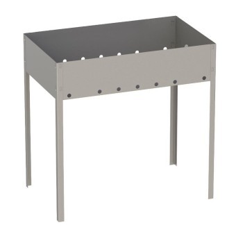 Мангал сборный Helios Light сталь 0,7мм HS-МC.04-Э (76186)