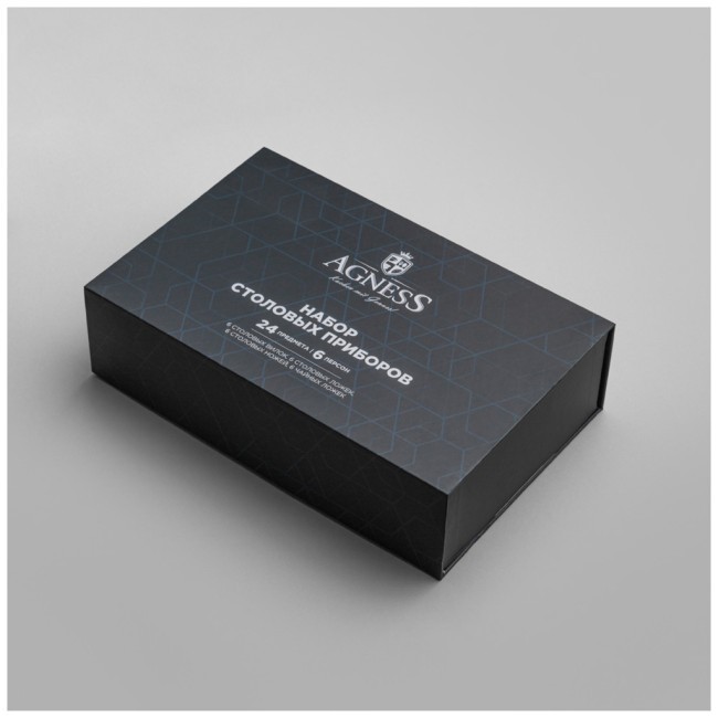 Набор столовых приборов на 6 персон  arco agness 24 пр Agness (942-561)