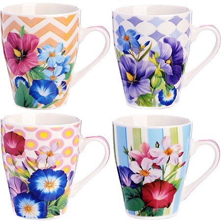 Кружка 340мл Нежность (мин 4шт)LR (28228) Кружка 340мл Нежность (мин 4шт)LR (28228)