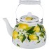 Чайник эмалированный agness "лимоны", 4,0л Agness (934-373)