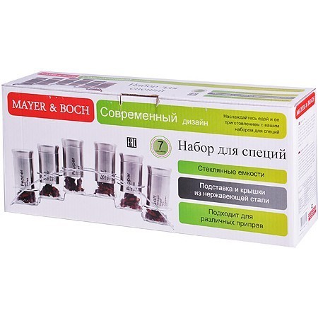 Набор для специй 6 предметов на подставке Mayer&Boch (28733) Набор для специй 6 предметов на подставке Mayer&Boch (28733)