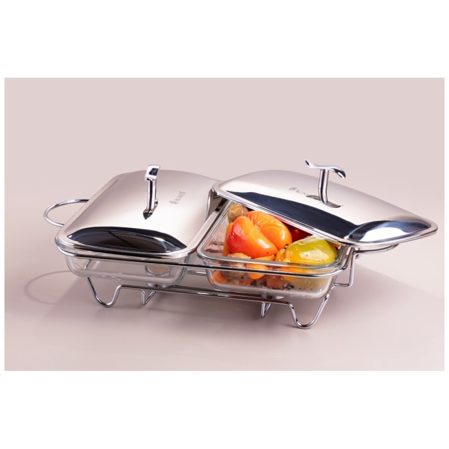 Мармит двойной agness 1,5/1,5 л. 49,5*30*16 см. Agness (907-203) Мармит двойной agness 1,5/1,5 л. 49,5*30*16 см. Agness (907-203)