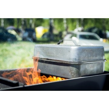 Коптильня походная Тонар 1 ярус, сталь 1 мм (67324) Коптильня походная Тонар 1 ярус, сталь 1 мм (67324)