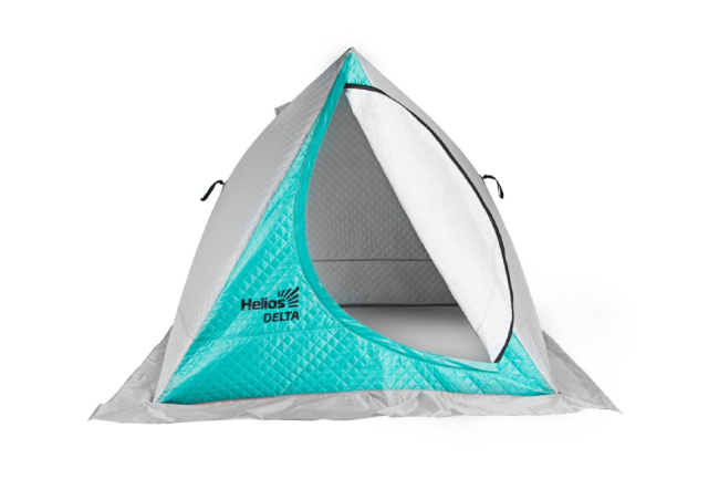 Зимняя палатка автомат Helios Delta Комфорт трехслойная двускатная (61182) Зимняя палатка автомат Helios Delta Комфорт трехслойная двускатная (61182)
