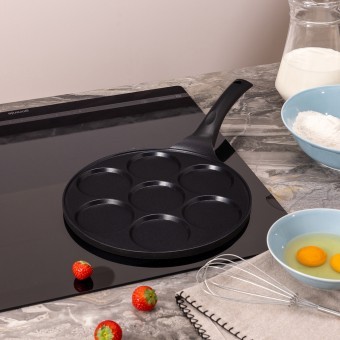 Сковорода agness для оладий с антипригар.покрытием, индукция, диаметр=26.5 см Agness (932-030)