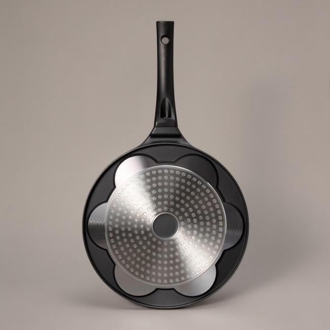 Сковорода agness для оладий с антипригар.покрытием, индукция, диаметр=26.5 см Agness (932-030)