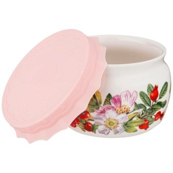 Банка с силиконовой крышкой lefard "шиповник" 500 мл Lefard (359-787)